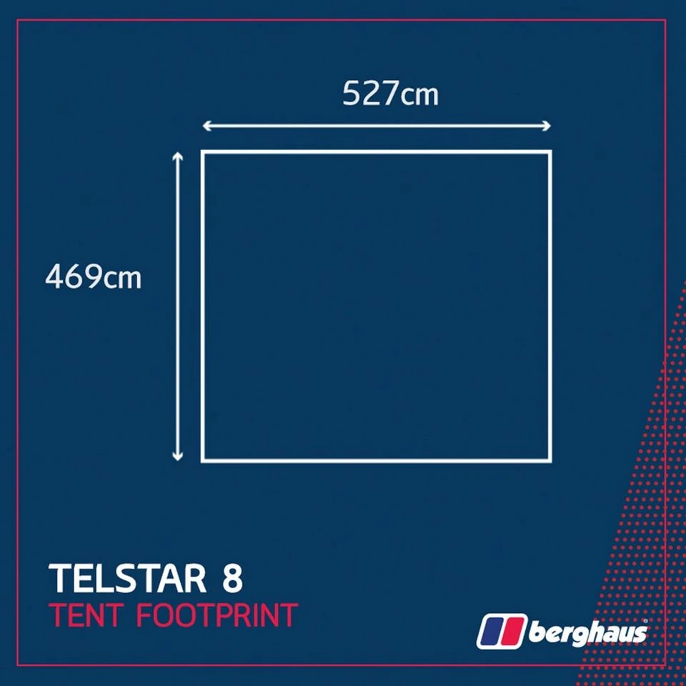 Berghaus Telstar 8 Tent Footprint 2 Berghaus Telstar 8 Tent Footprint - Image 2
