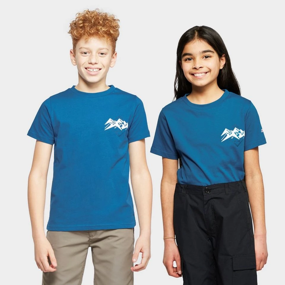 Berghaus Kids’ Small Side Mountain T-Shirt 1 Berghaus Kids’ Small Side Mountain T-Shirt